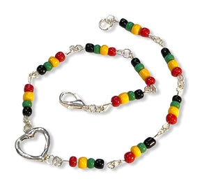 Irie Heart Anklet Duo