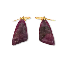 Load image into Gallery viewer, Lepidolite Stone ~ earrings
