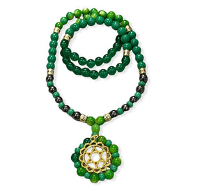 Heart Chakra Mala Beads