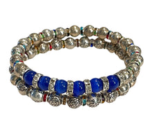 Load image into Gallery viewer, Lapis Lazuli ~ 2pc bracelet set
