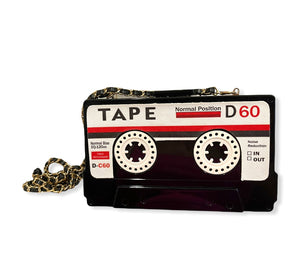 Vintage Cassette Tape Purse