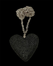 Load image into Gallery viewer, Lava Stone Heart ~ necklace
