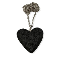 Load image into Gallery viewer, Lava Stone Heart ~ necklace
