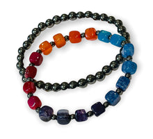 Load image into Gallery viewer, Chakra Squared ~ Duo Bracelet Set
