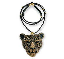Load image into Gallery viewer, Leopard &amp; World ~ Necklace &amp; Bracelet Set
