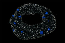 Load image into Gallery viewer, Black Sapphire ~ Body Beads

