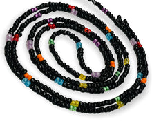 Load image into Gallery viewer, Body Beads Black Chakra
