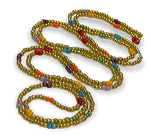 Load image into Gallery viewer, Body Beads Gold Chakra
