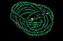 Load image into Gallery viewer, Hematite Hearts Green ~ Body Beads by 33 Elements
