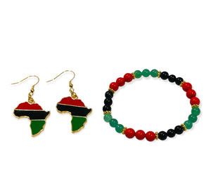 Motherland ~ Earrings & Bracelet Set