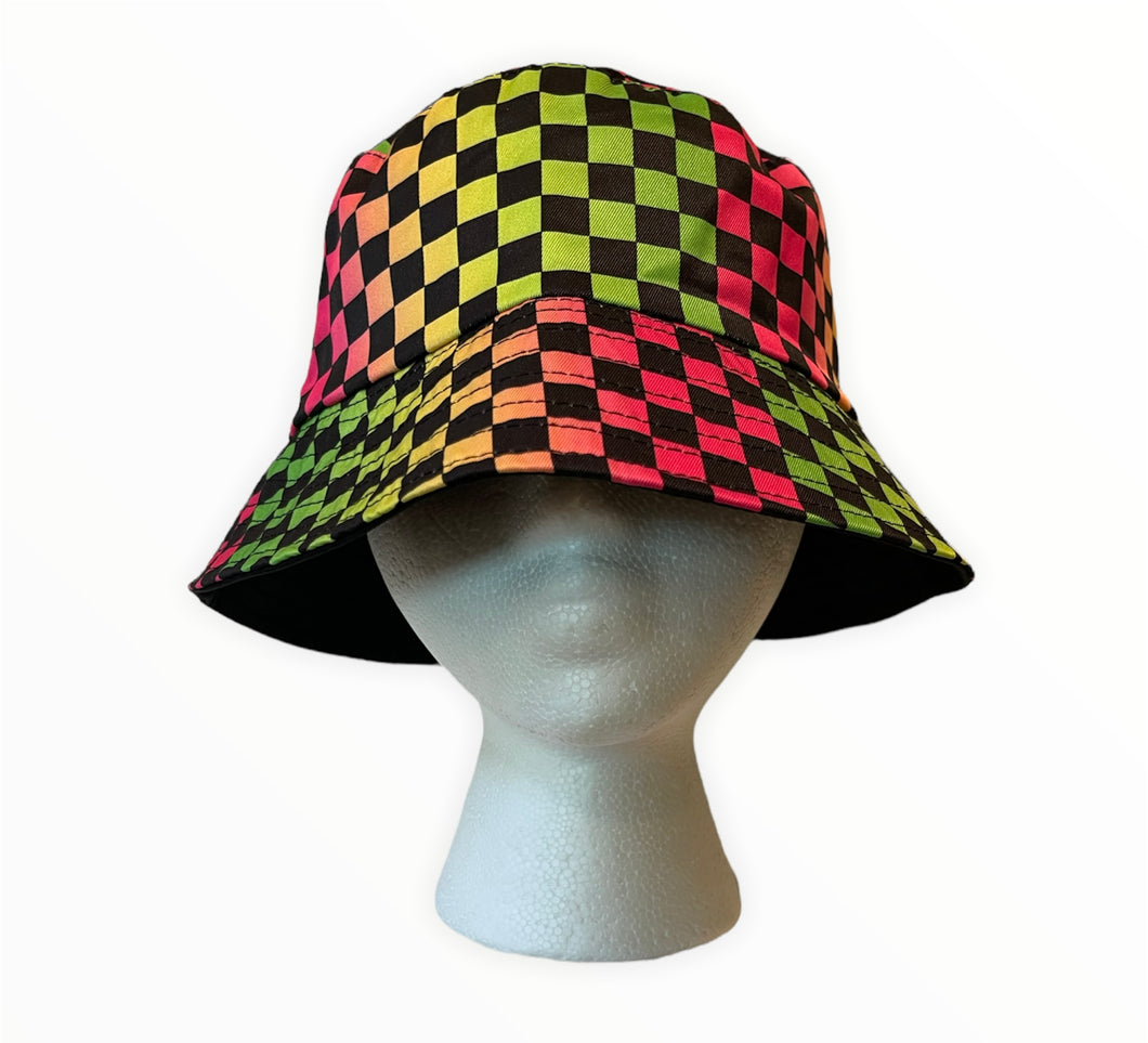 Checker Party Bucket Hat
