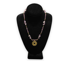 Load image into Gallery viewer, Crown Chakra Amethyst  ~ necklace
