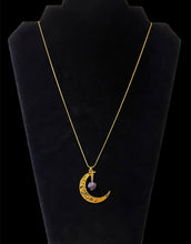 Load image into Gallery viewer, Amethyst Moon ~ necklace
