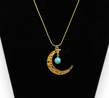 Load image into Gallery viewer, Howlite Moon ~ necklace
